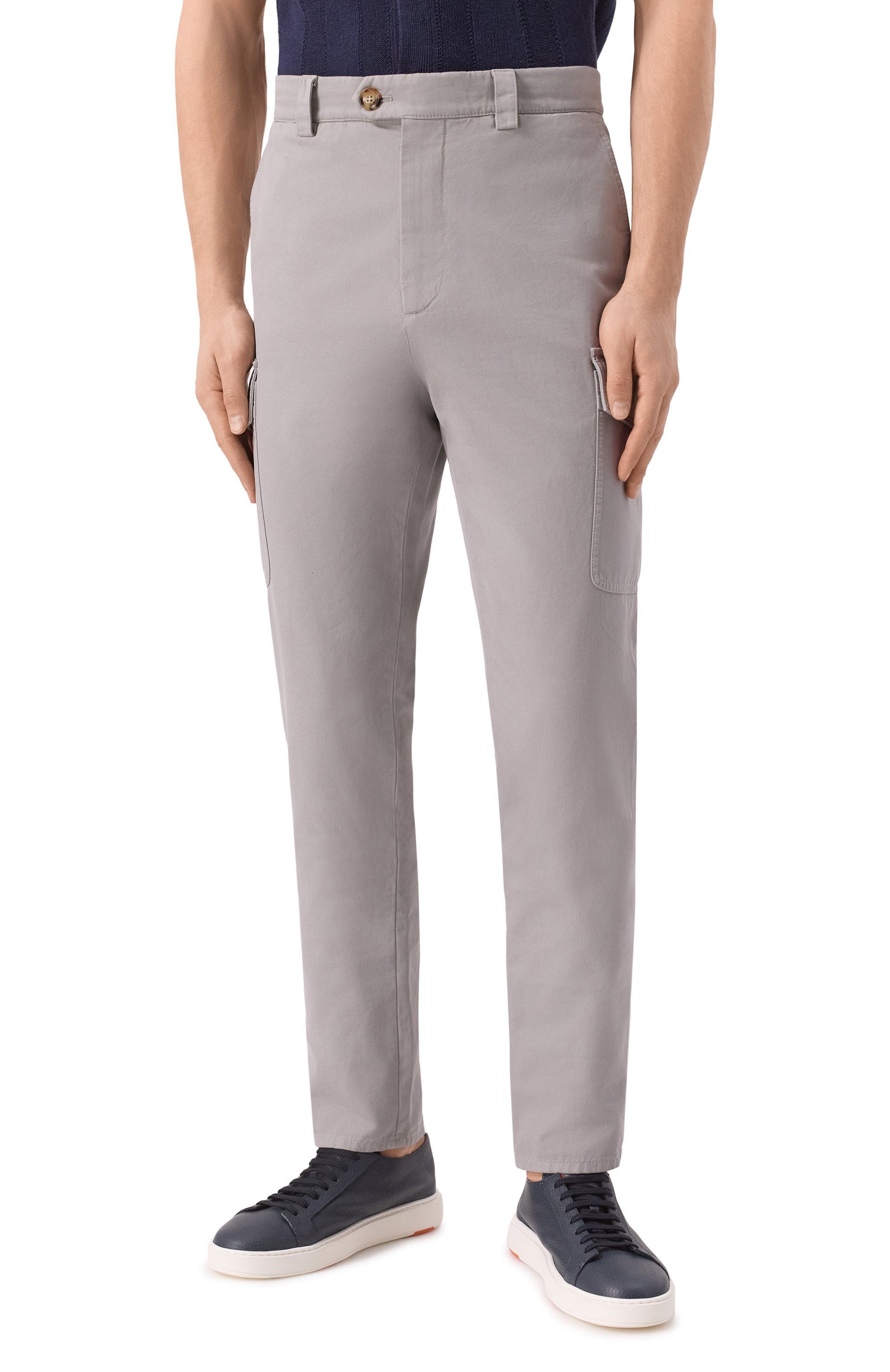 Хлопковые брюки-карго BRUNELLO CUCINELLI, арт. M252DE1890, фото 3