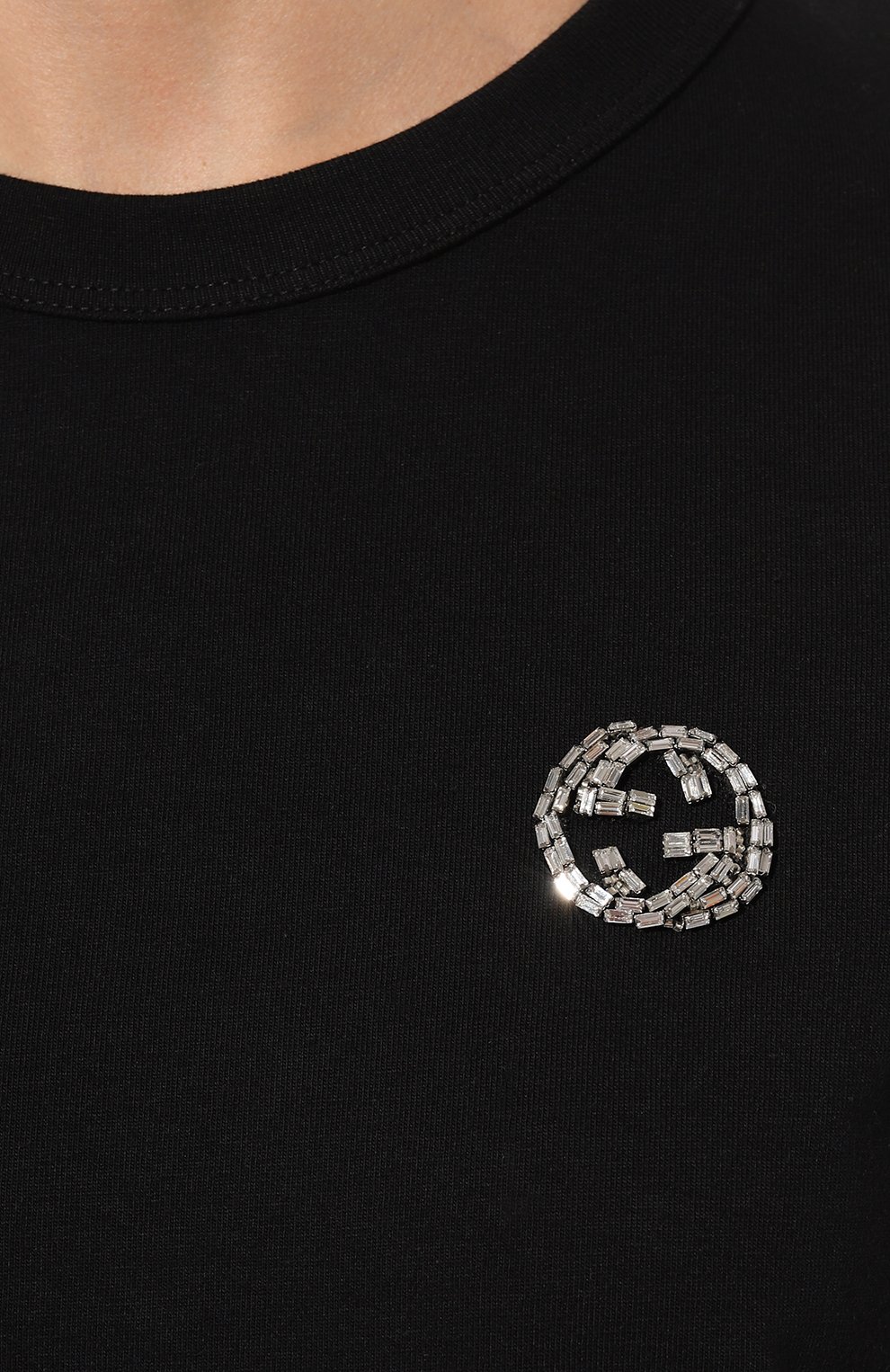 Хлопковая футболка GUCCI, арт. 748287/XJGDK, фото 5