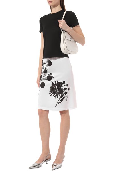 Хлопковая юбка PRADA, арт. 31113X-1YVG-F0009-211, фото 2