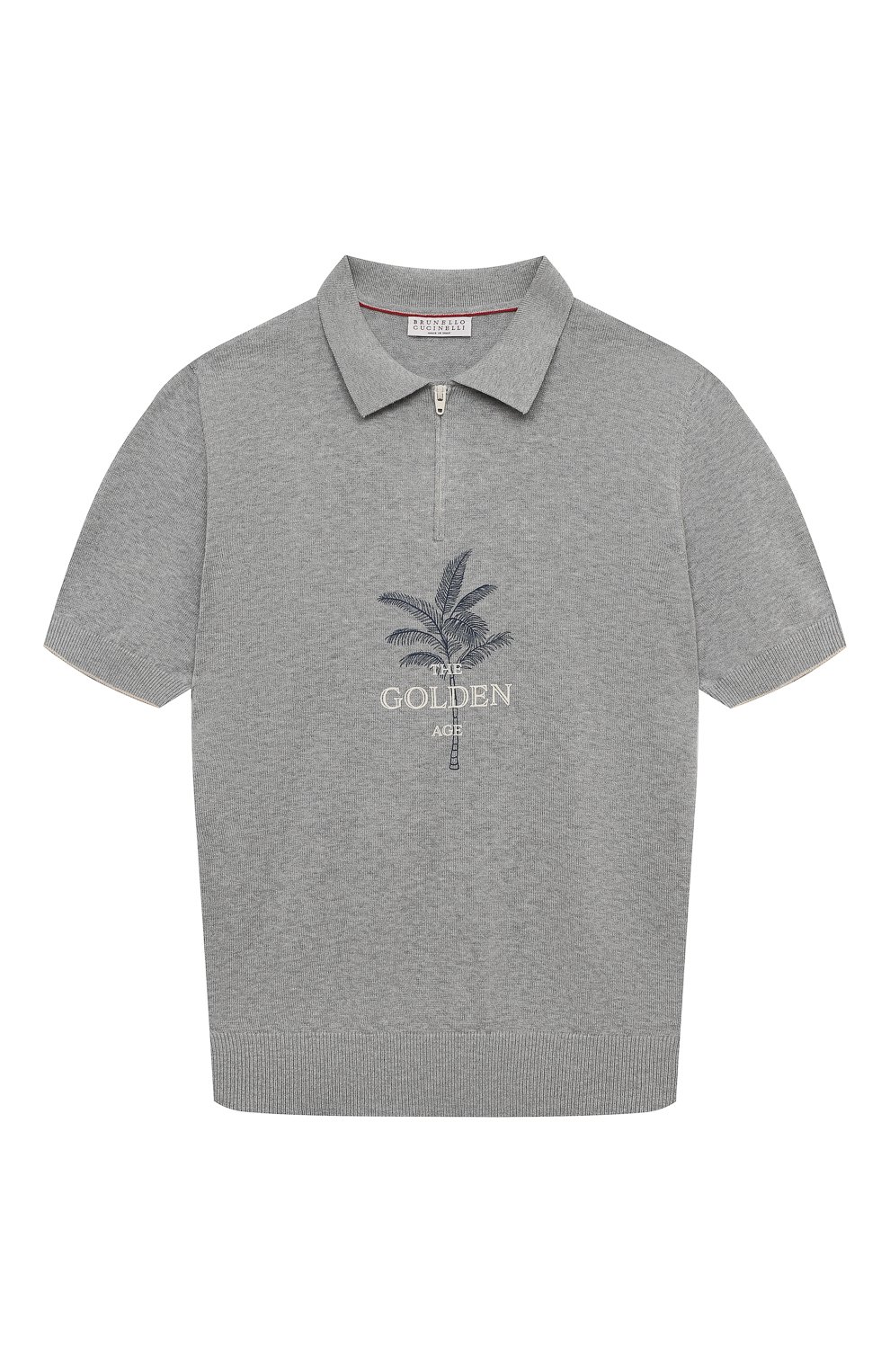 Хлопковое поло BRUNELLO CUCINELLI, арт. B29M13155C, фото 1