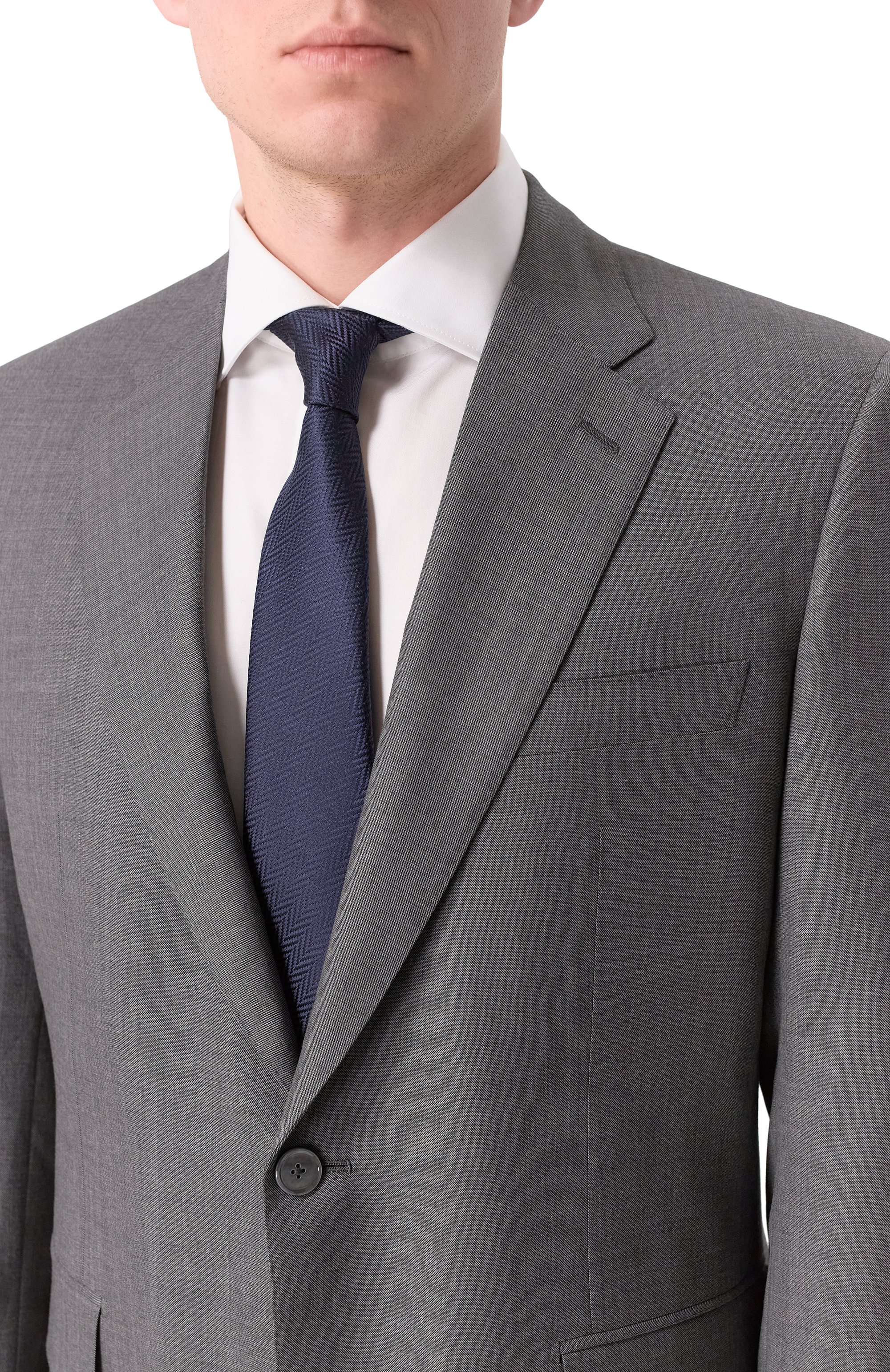 Шелковый галстук GIORGIO ARMANI, арт. GM000800/TE20412, фото 2