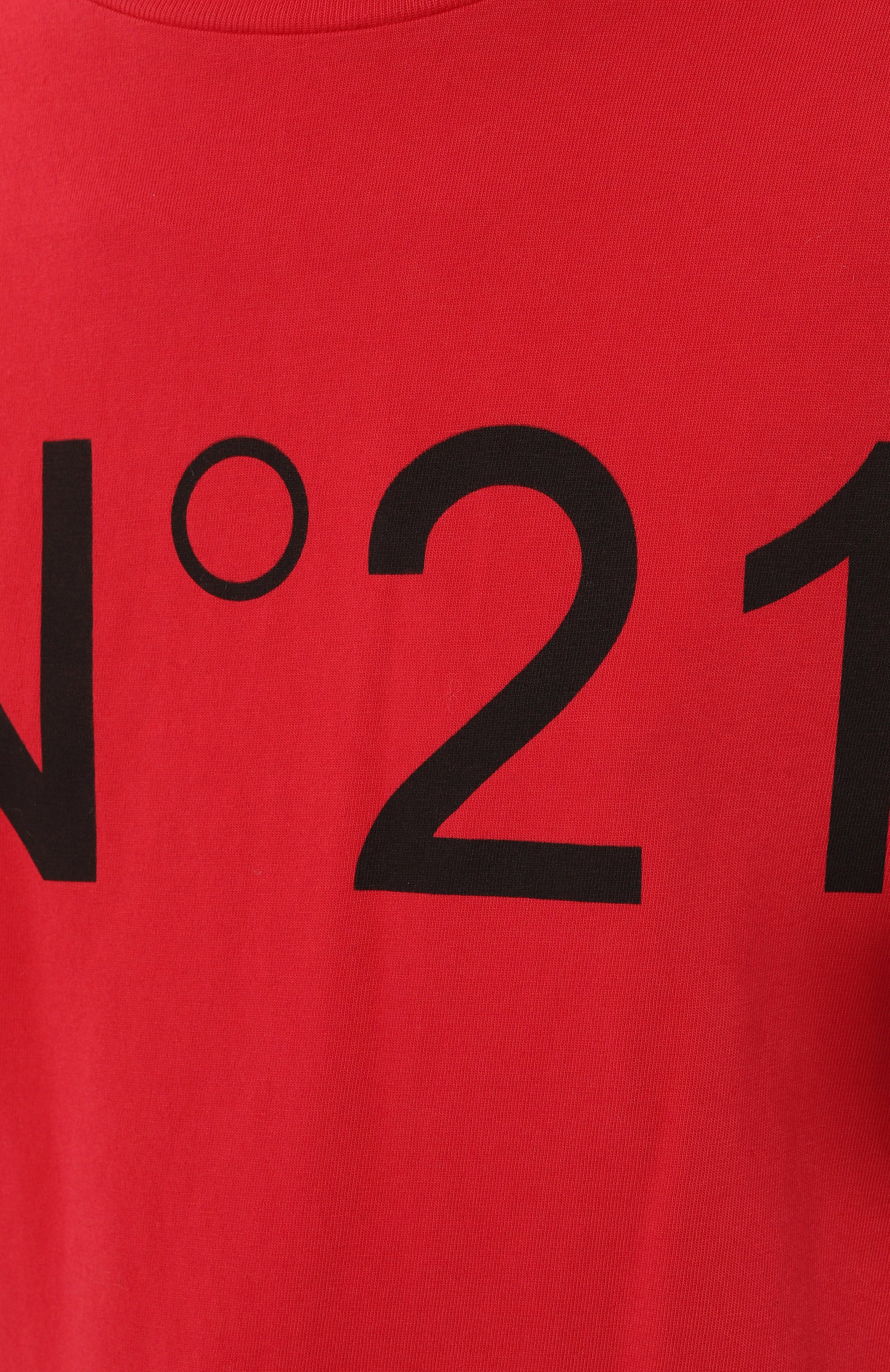 Хлопковая футболка N21, арт. F081/6338, фото 5