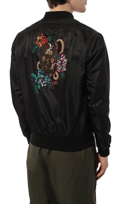 Бомбер Barbed Чёрный, фото 4