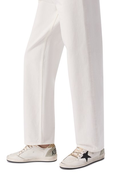 Кожаные кеды ball star GOLDEN GOOSE DELUXE BRAND, арт. GWF00117.F006118, фото 3