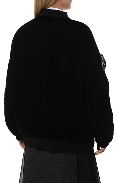 Бомбер из вискозы PRADA, арт. 29Y989-1XJX-F0002-212, фото 4