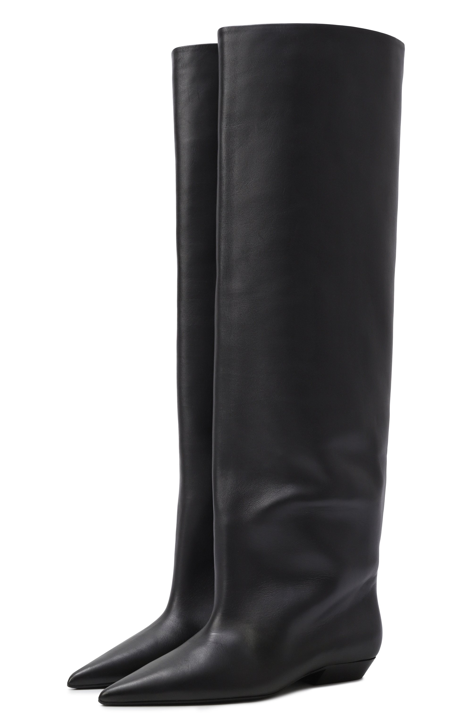 Кожаные ботфорты JIL SANDER, арт. J15WW0065/P4942, фото 1