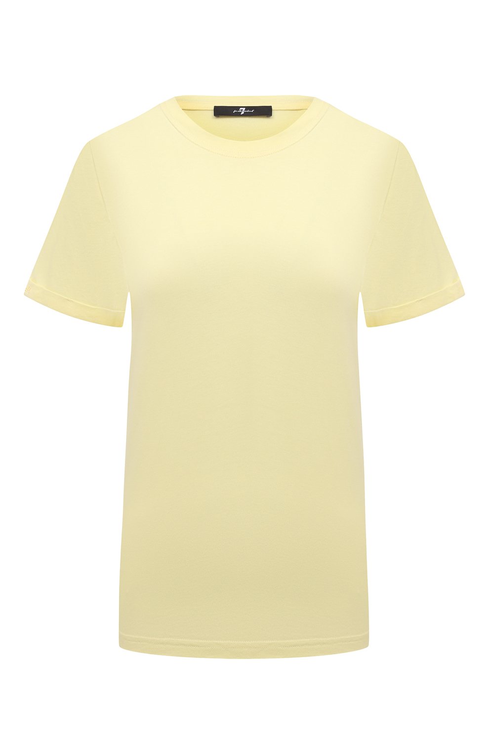 Хлопковая футболка 7 FOR ALL MANKIND, арт. JSLL318EYE, фото 1