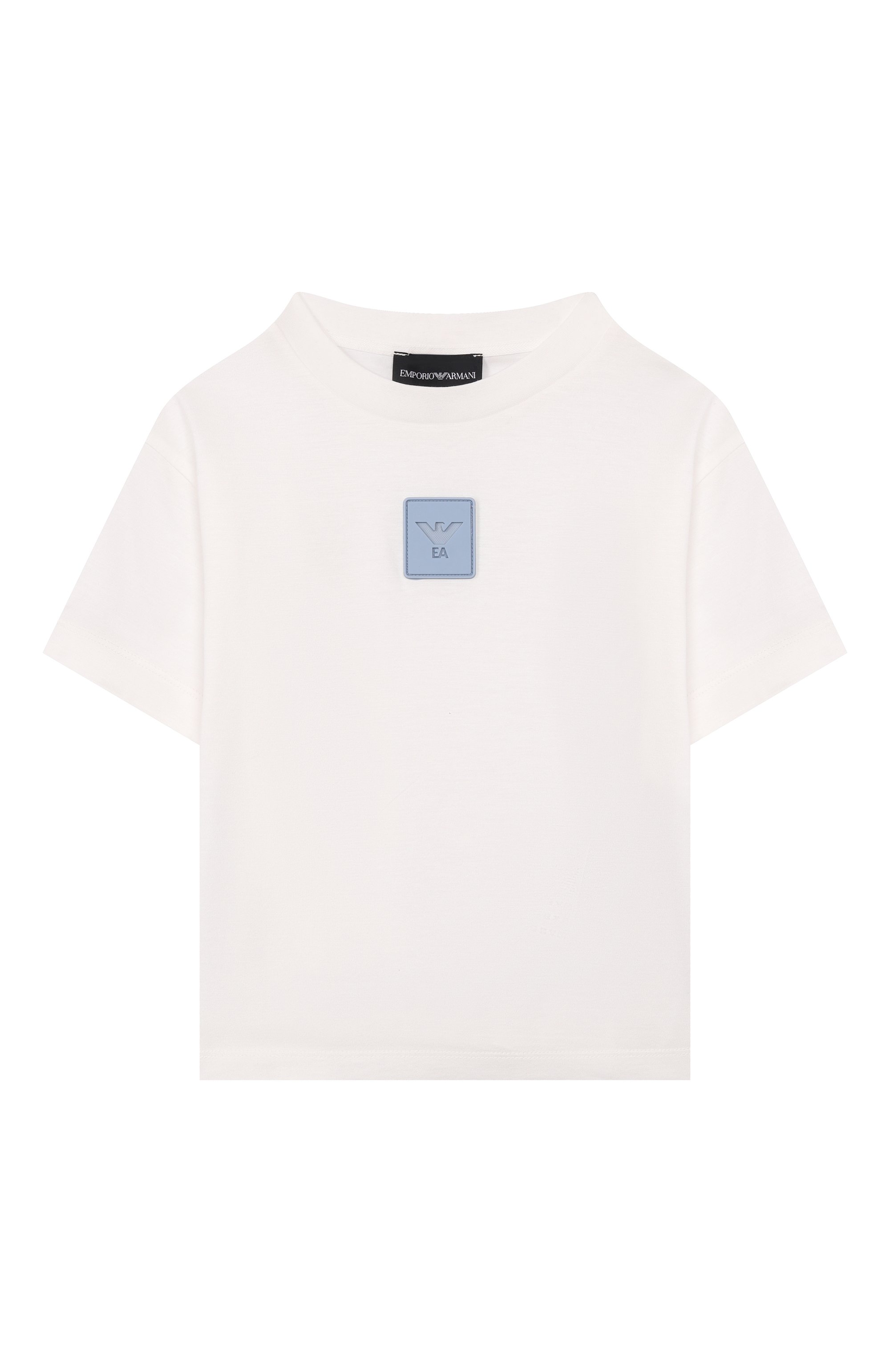 Футболка из лиоцелла и хлопка EMPORIO ARMANI, арт. EB001624/AF10127, фото 1