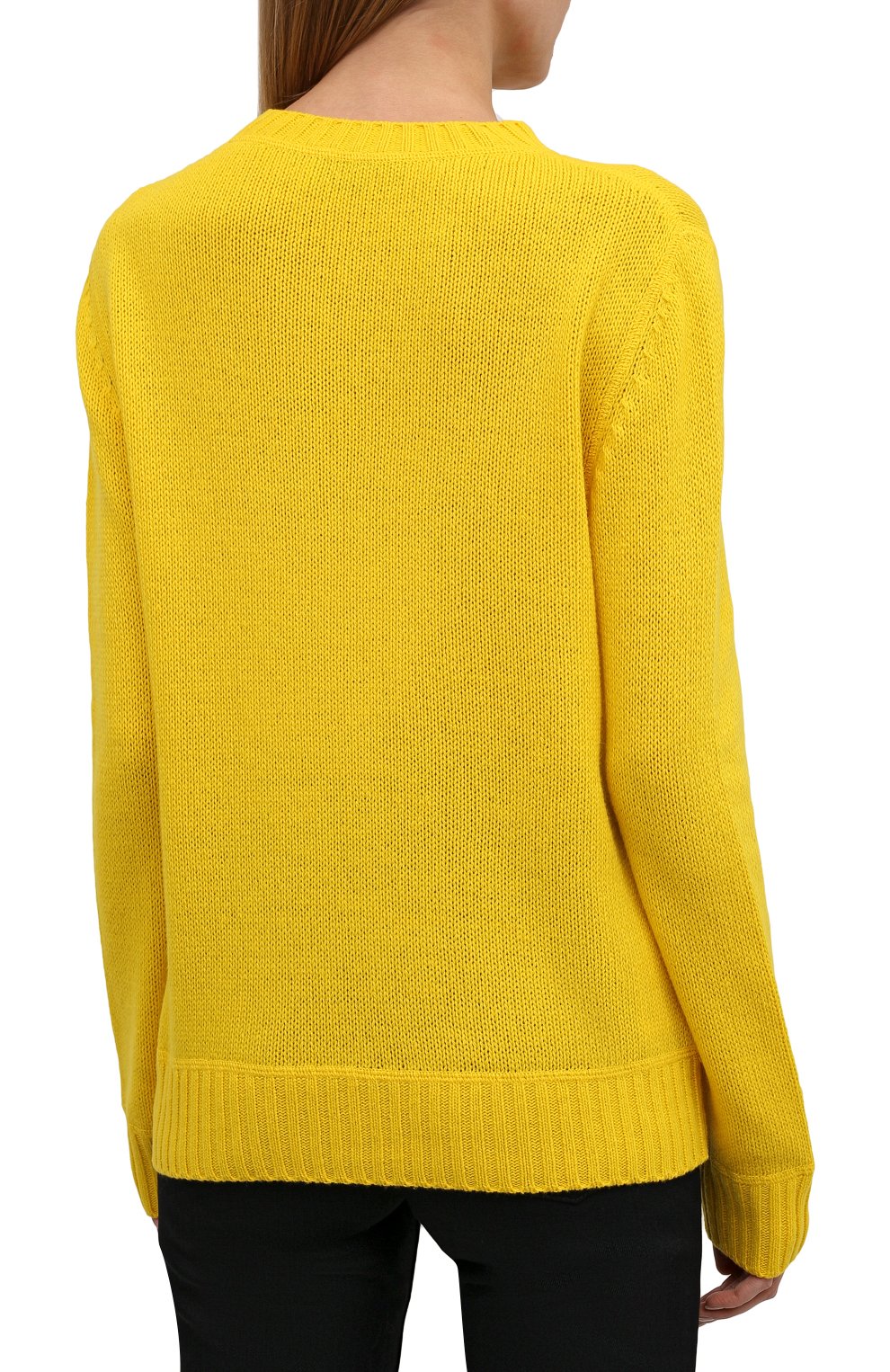 Свитер из шерсти и кашемира PRADA, арт. P24G1V-1YMW-F0222-211, фото 4