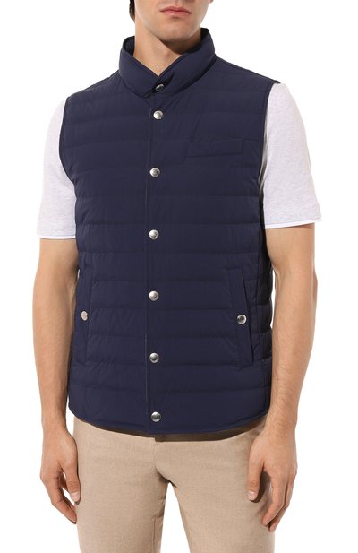 Пуховый жилет BRUNELLO CUCINELLI, арт. MM403B2217, фото 3