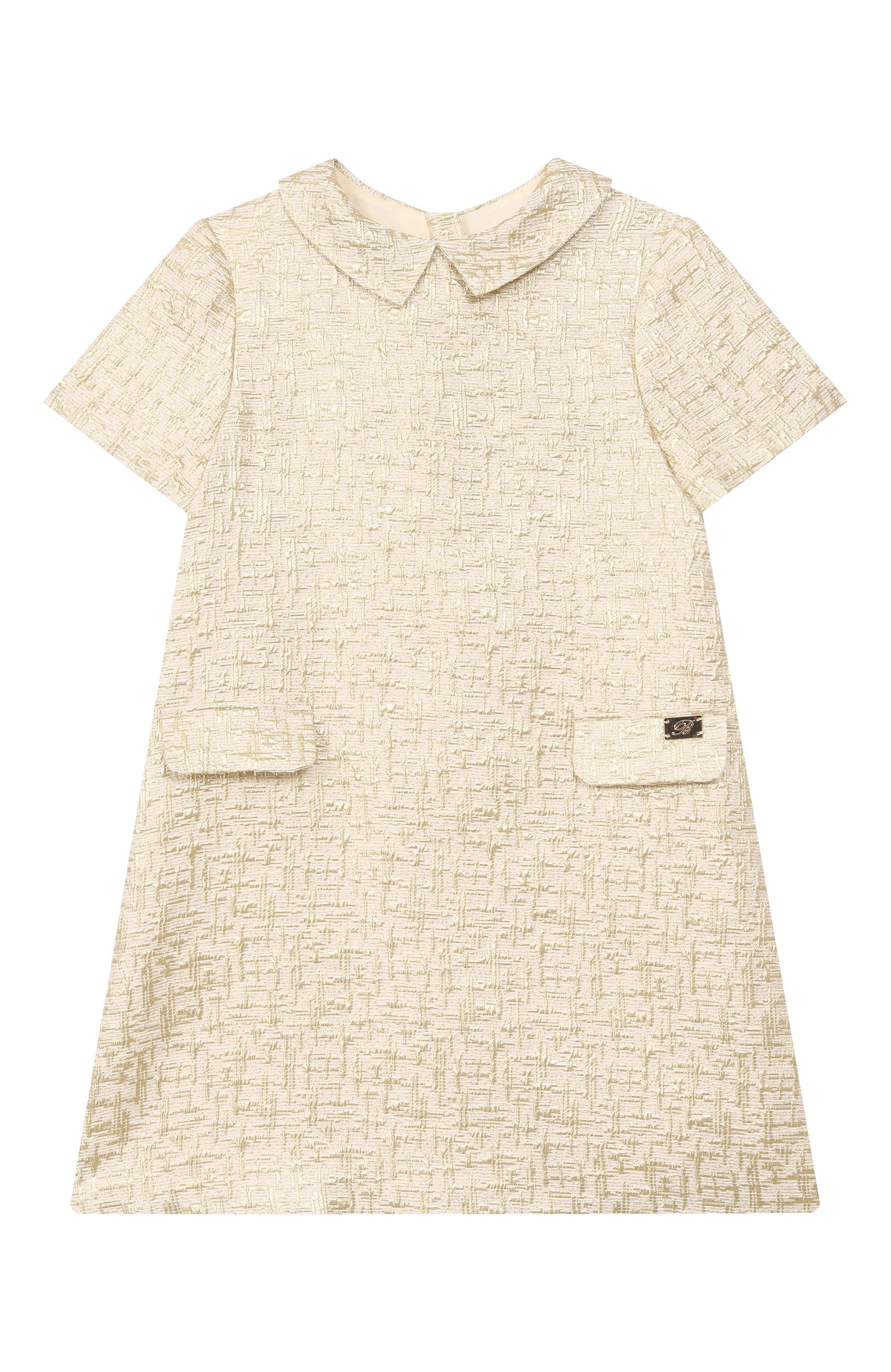 Платье из шелка и хлопка BLUMARINE, арт. BFAB0780/SE010, фото 1