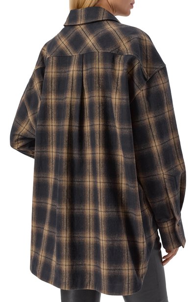 Хлопковая рубашка THE ATTICO, арт. 260WCH00004/CCC124AA, фото 4