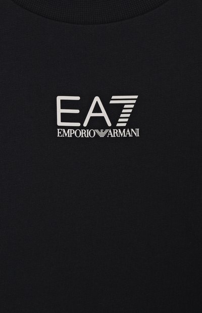 Хлопковый свитшот EA7, арт. 7B000025/AF10380, фото 3