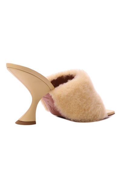 Мюли taylor 90 из овчины AMINA MUADDI, арт. TAYL0R FUR SLIPPER/SHEARLING, фото 5