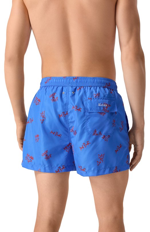 Плавки-шорты Kiton UC0M2CK0749F16 Синий  UC0M2CK0749F16 Фото 3