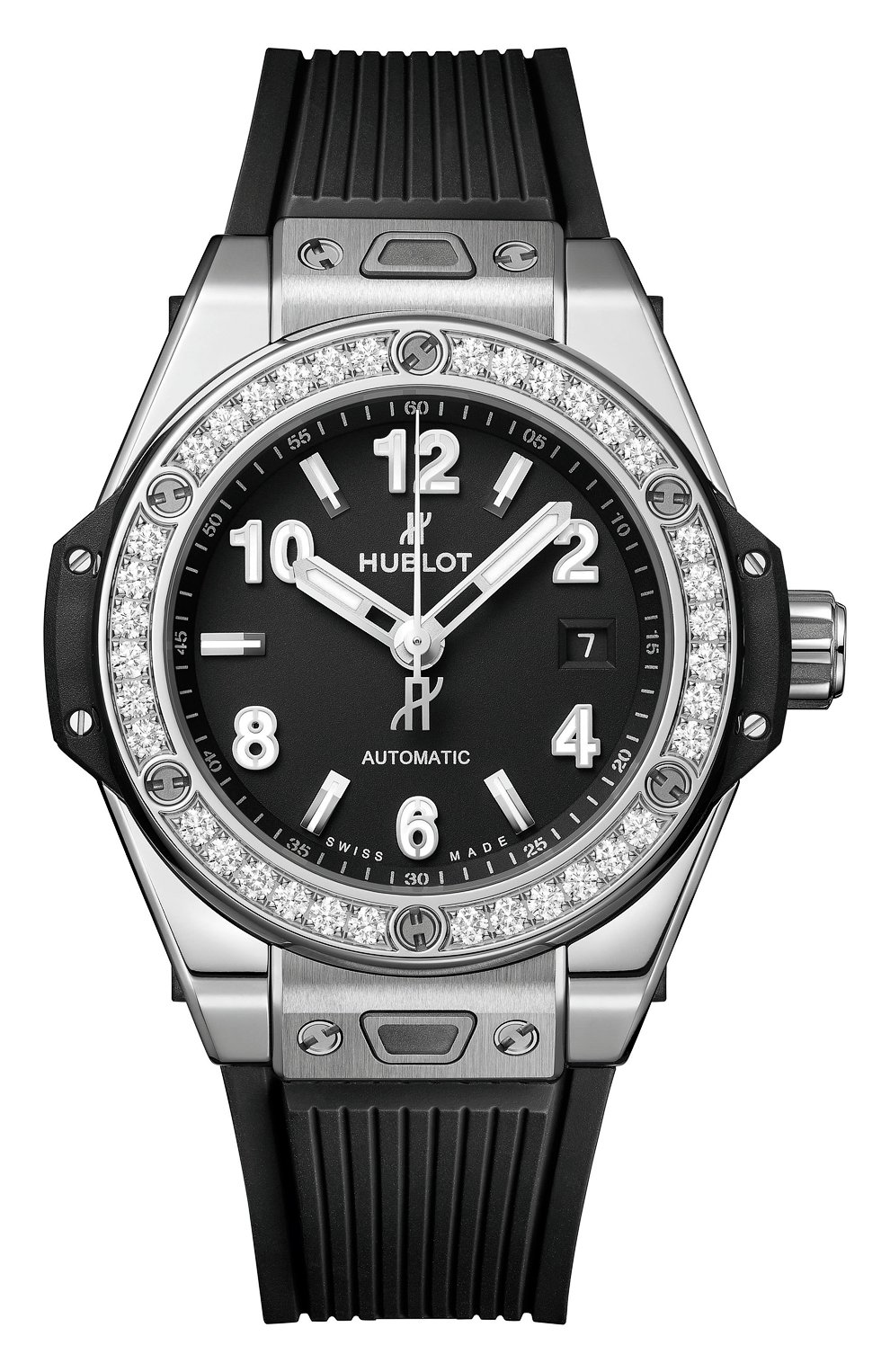 Часы one click steel diamonds HUBLOT, арт. 485.SX.1170.RX.1204, фото 1