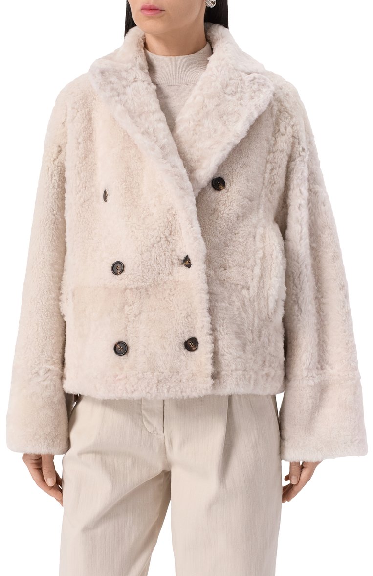 Двусторонняя дубленка BRUNELLO CUCINELLI, арт. MPMBP7962P, фото 1
