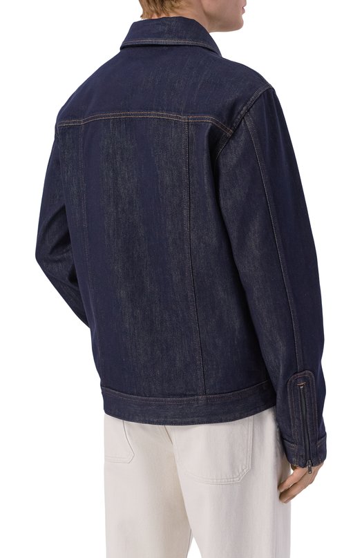 Джинсовая куртка MVST M26.2PM.J001/F116 WASHED RAW INDIG0 Синий  M26.2PM.J001/F116 WASHED RAW INDIG0 Фото 4