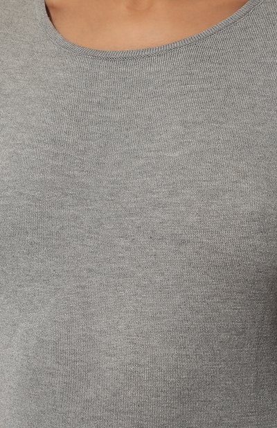 Платье NOBLE&BRULEE серого цвета по цене 22000 руб., арт. NB3401МR, фото 5 Платье NOBLE&BRULEE, арт. NB3401МR, фото 5