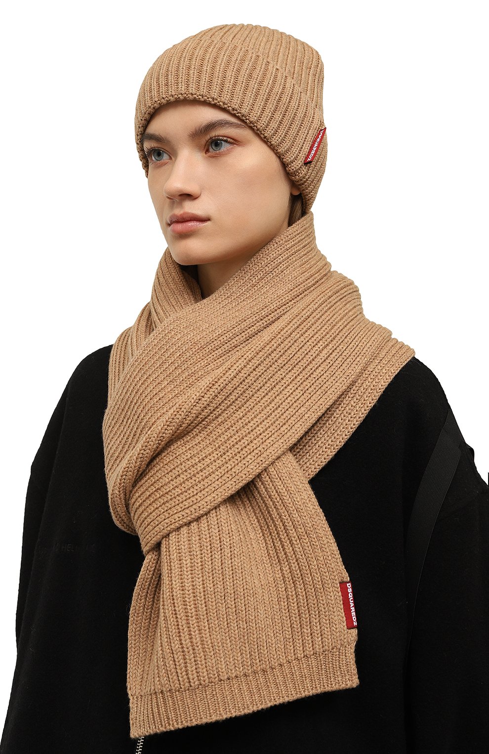 Комплект из шапки и шарфа DSQUARED2, арт. KNW0065/01W06757, фото 2