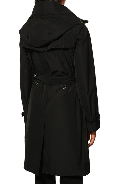 Тренч kensington BURBERRY черного цвета по цене 134500 руб., арт. 8006111, фото 4 Тренч kensington BURBERRY, арт. 8006111, фото 4