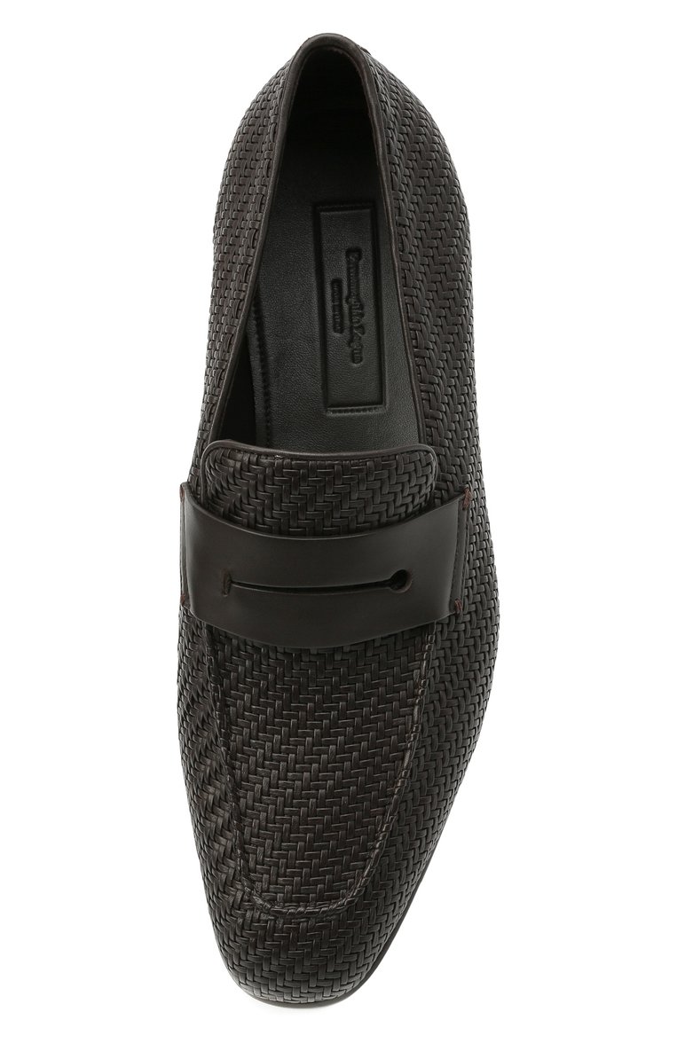Кожаные пенни-лоферы ZEGNA, арт. A4502X-LHPTA, фото 5
