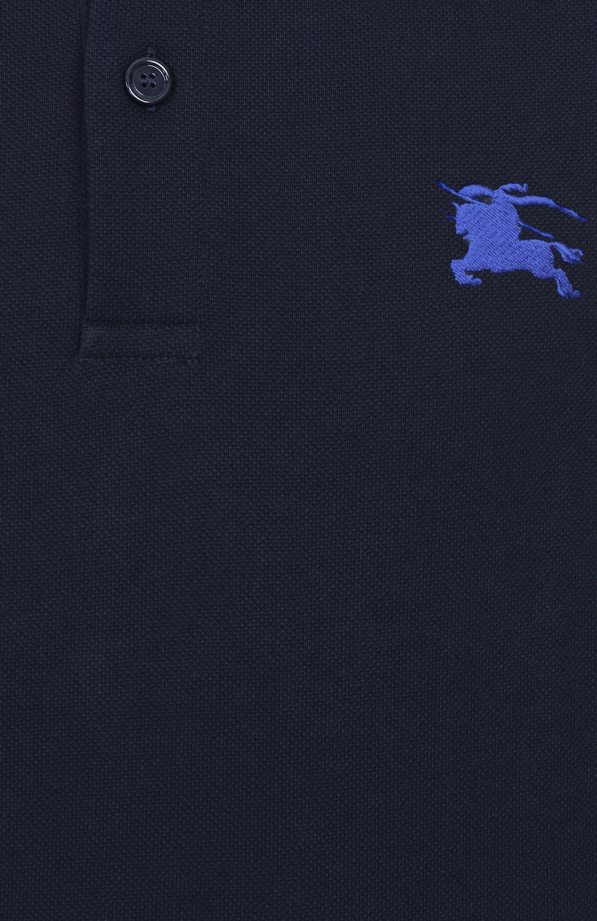 Хлопковое поло BURBERRY, арт. 8107450, фото 6