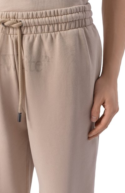 Хлопковые брюки OFF-WHITE, арт. 0MCH05AS26FLE00C, фото 5