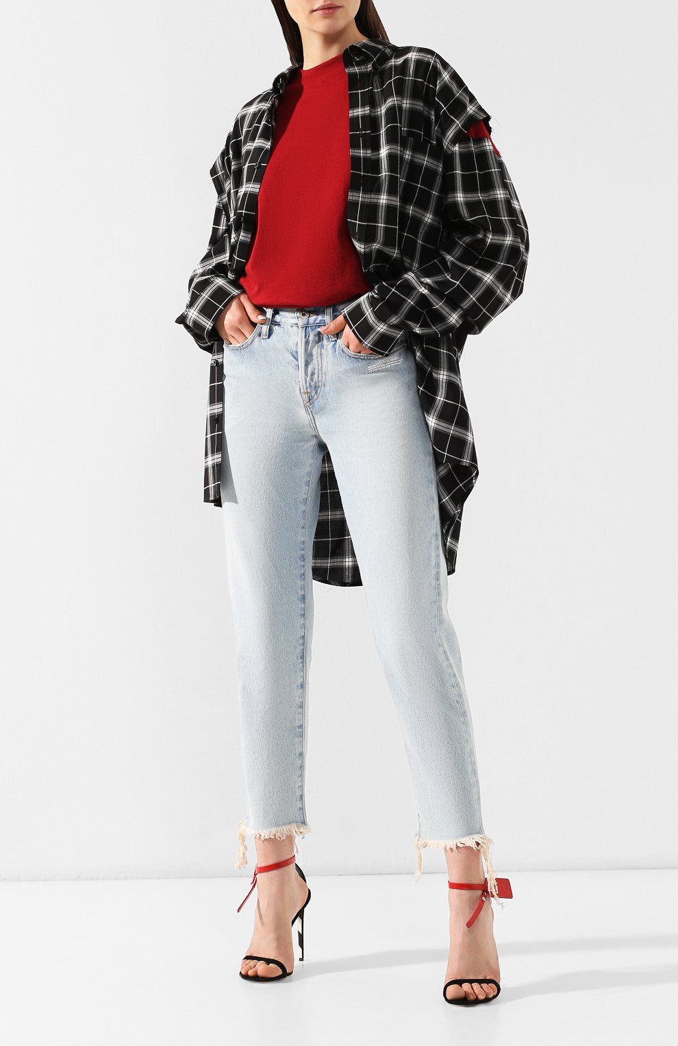 Хлопковая рубашка BALENCIAGA, арт. 556241/TDM03, фото 2