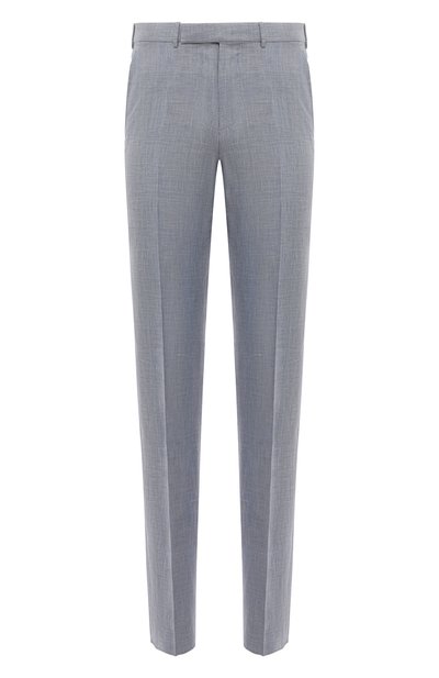 Мужские брюки из шерсти и льна ZEGNA, арт. 749F07A7/75TB12