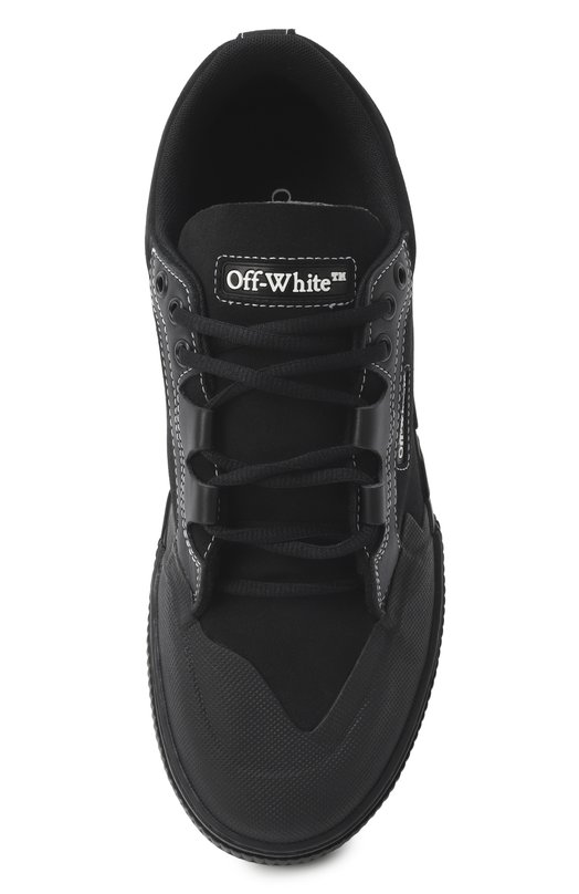 Замшевые кеды Vulcanized 779 Off-White 0MIA296C99LEA001 Чёрный  0MIA296C99LEA001 Фото 6