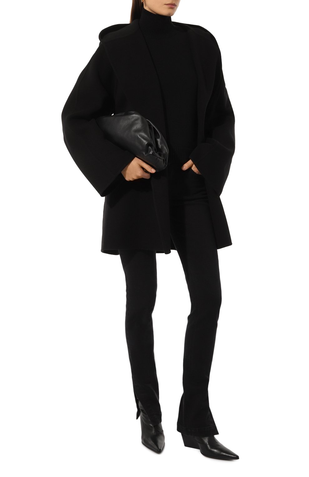 Кожаные ботильоны morgan ANN DEMEULEMEESTER, арт. 2402-W-H10-LT146-099, фото 2