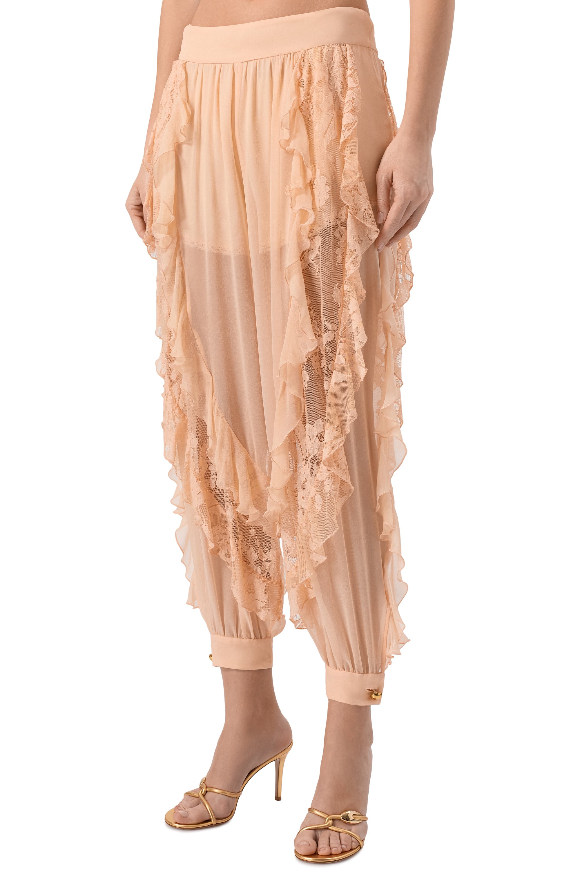 Шелковые джоггеры ZIMMERMANN, арт. 7236PC261, фото 3