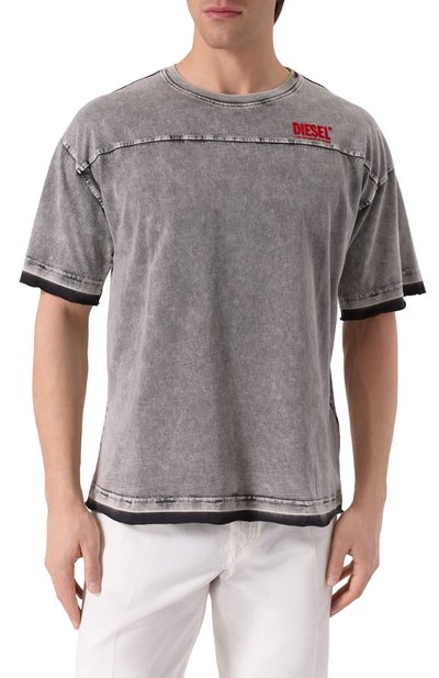 Хлопковая футболка DIESEL, арт. A16916/0PKAN, фото 3