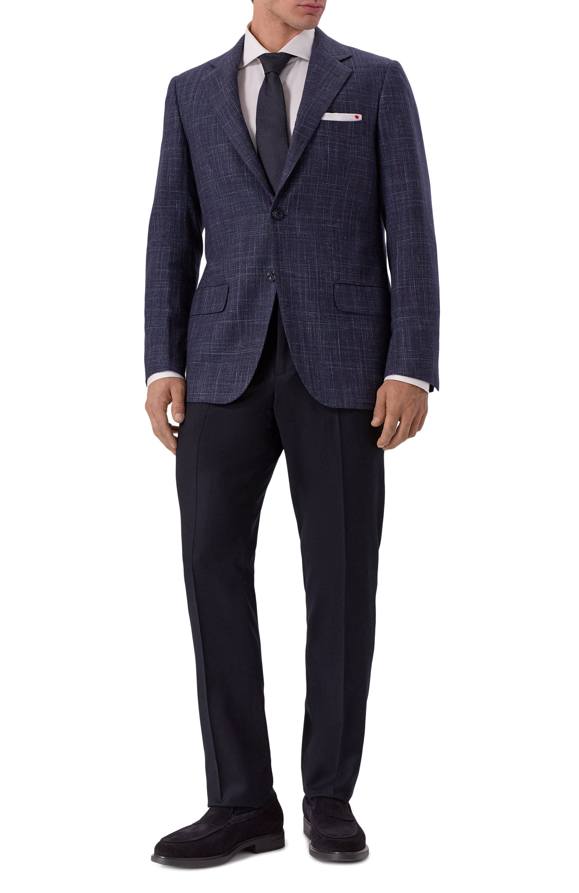 Замшевые пенни-лоферы DOUCAL'S, арт. DU3491MARCUT024N, фото 2