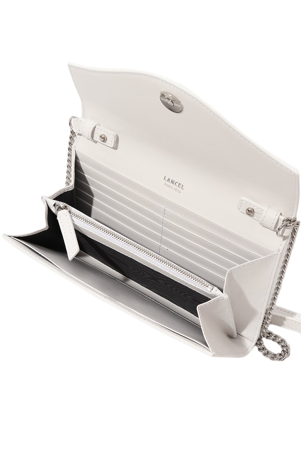 Сумка rodeo LANCEL белого цвета по цене 28300 руб., арт. A12340/07, фото 5 Сумка rodeo LANCEL, арт. A12340/07, фото 5