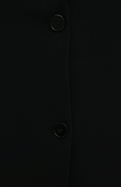 Шерстяной жакет JIL SANDER черного цвета по цене 242000 руб., арт. JSWR135310-WR201100, фото 5 Шерстяной жакет JIL SANDER, арт. JSWR135310-WR201100, фото 5