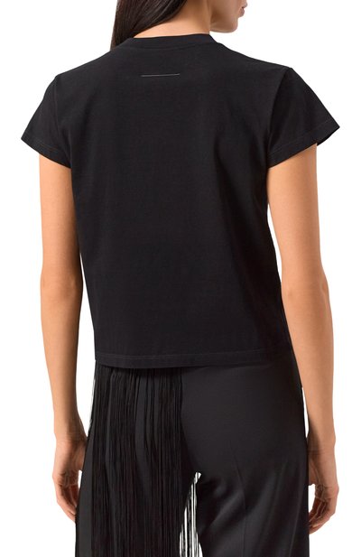 Хлопковая футболка MM6, арт. S52GC0332/M20048, фото 4