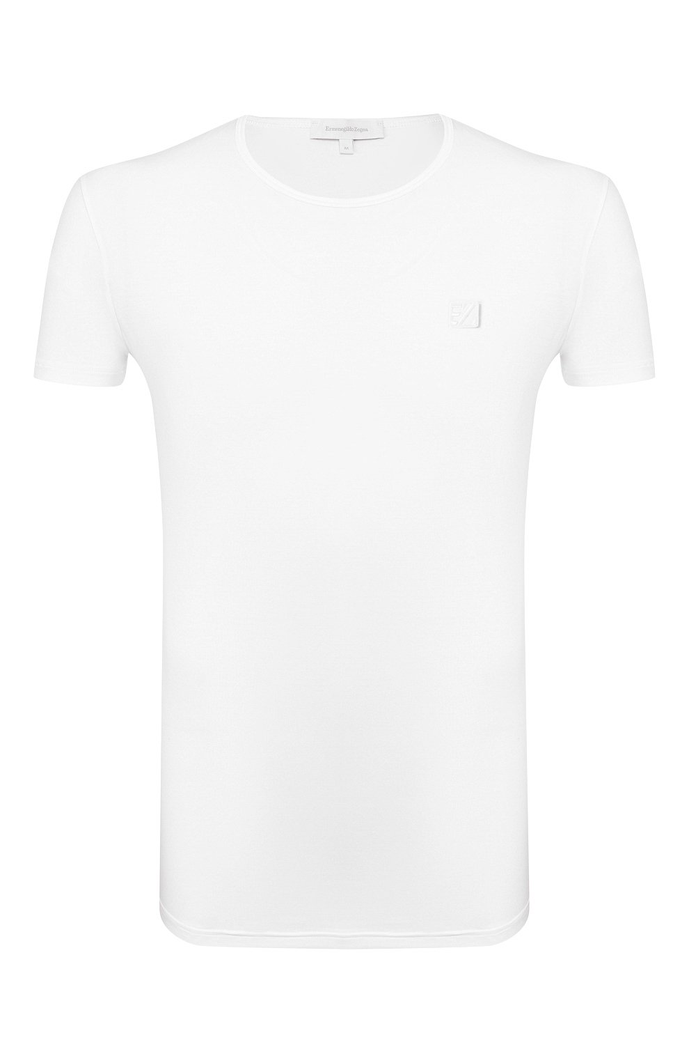 Хлопковая футболка с круглым вырезом ZEGNA, арт. N2M200010, фото 1