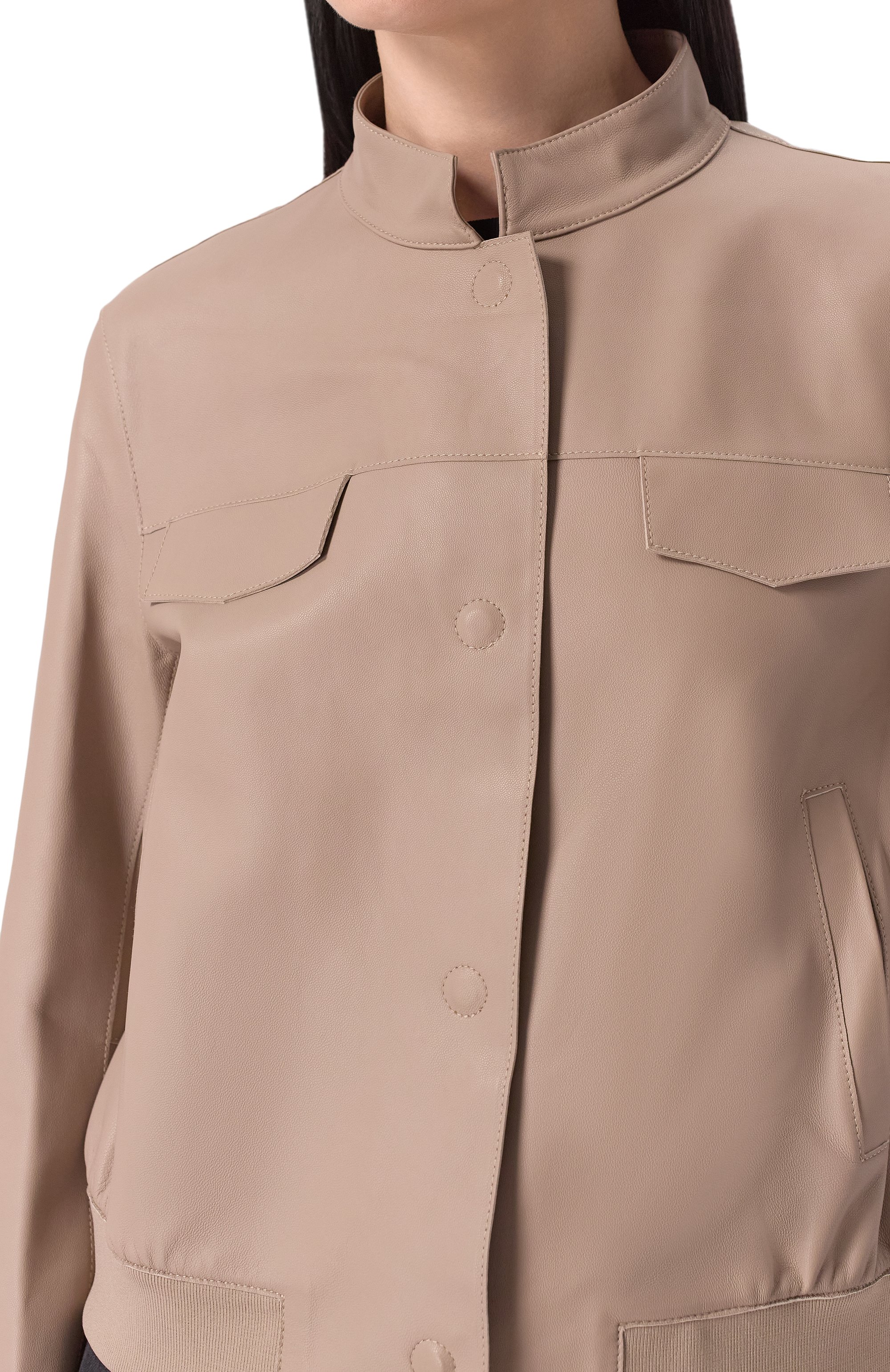 Кожаная куртка DIEGO M, арт. 25EM-A111, фото 5