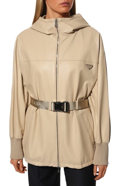 Кожаная куртка PRADA, арт. 58A095-1WDV-F0507, фото 3