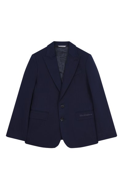 Хлопковый пиджак DOLCE & GABBANA, арт. L41J85/FUFNX/2-6