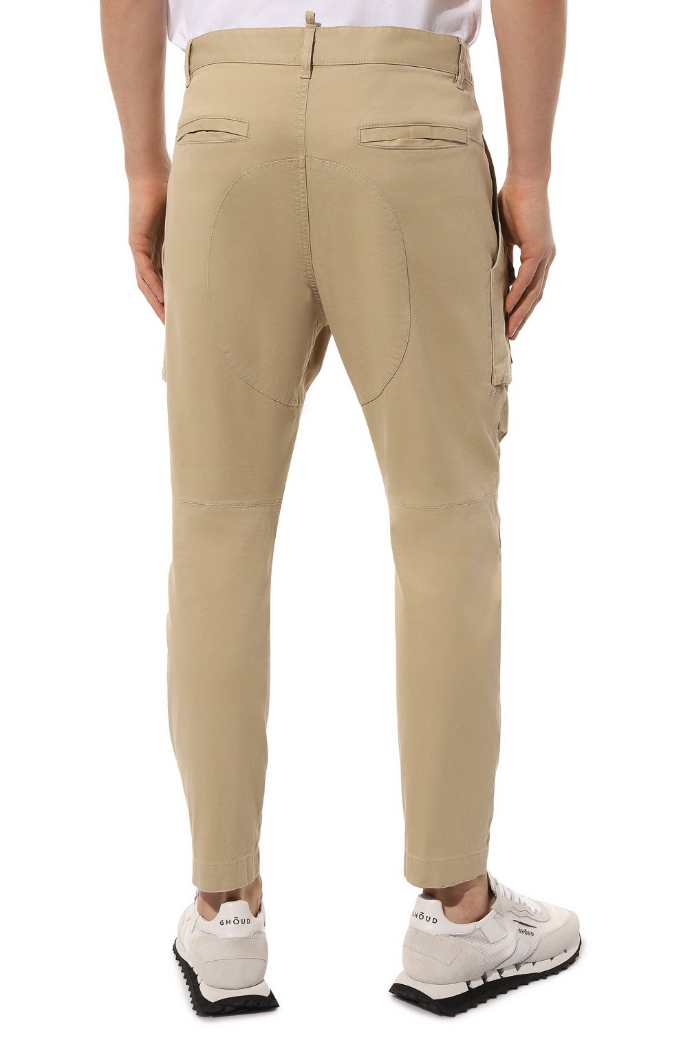 Хлопковые брюки-карго DSQUARED2, арт. S74KB0732/S39021, фото 4