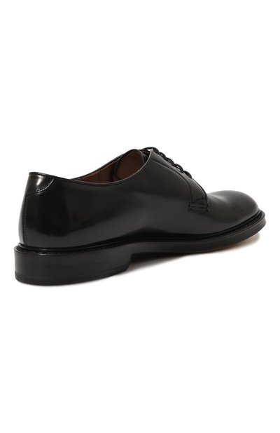 Кожаные дерби DOUCAL'S черного цвета по цене 49200 руб., арт. DU1385SIENUF007N, фото 5 Кожаные дерби DOUCAL'S, арт. DU1385SIENUF007N, фото 5