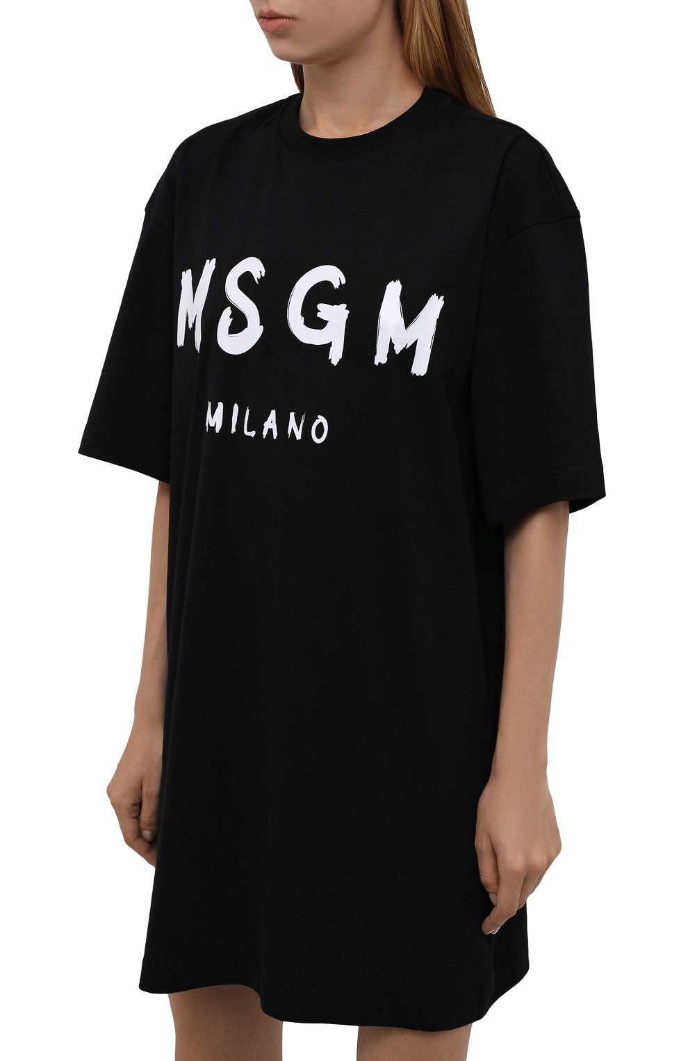 Хлопковое платье MSGM, арт. 2000MDA510 200002, фото 3