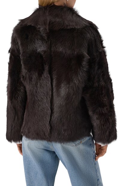 Шуба из овчины MANZONI24, арт. 25M1575R-S32N, фото 4