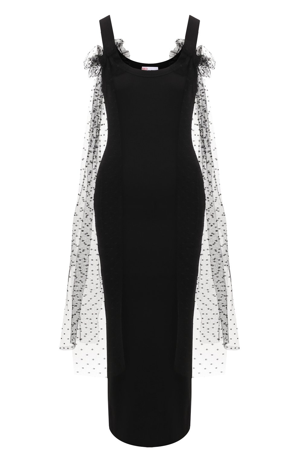 Хлопковое платье REDVALENTINO, арт. XR0MJ09F/6H3, фото 1