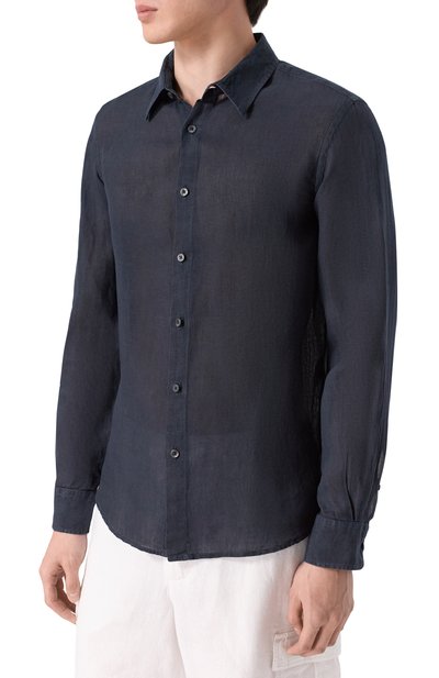 Льняная рубашка 120% LINO, арт. 33ALIM1PKA/0115/000, фото 3