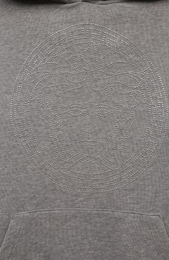 Хлопковое худи VERSACE, арт. 1007359/1A11813/4-6, фото 3
