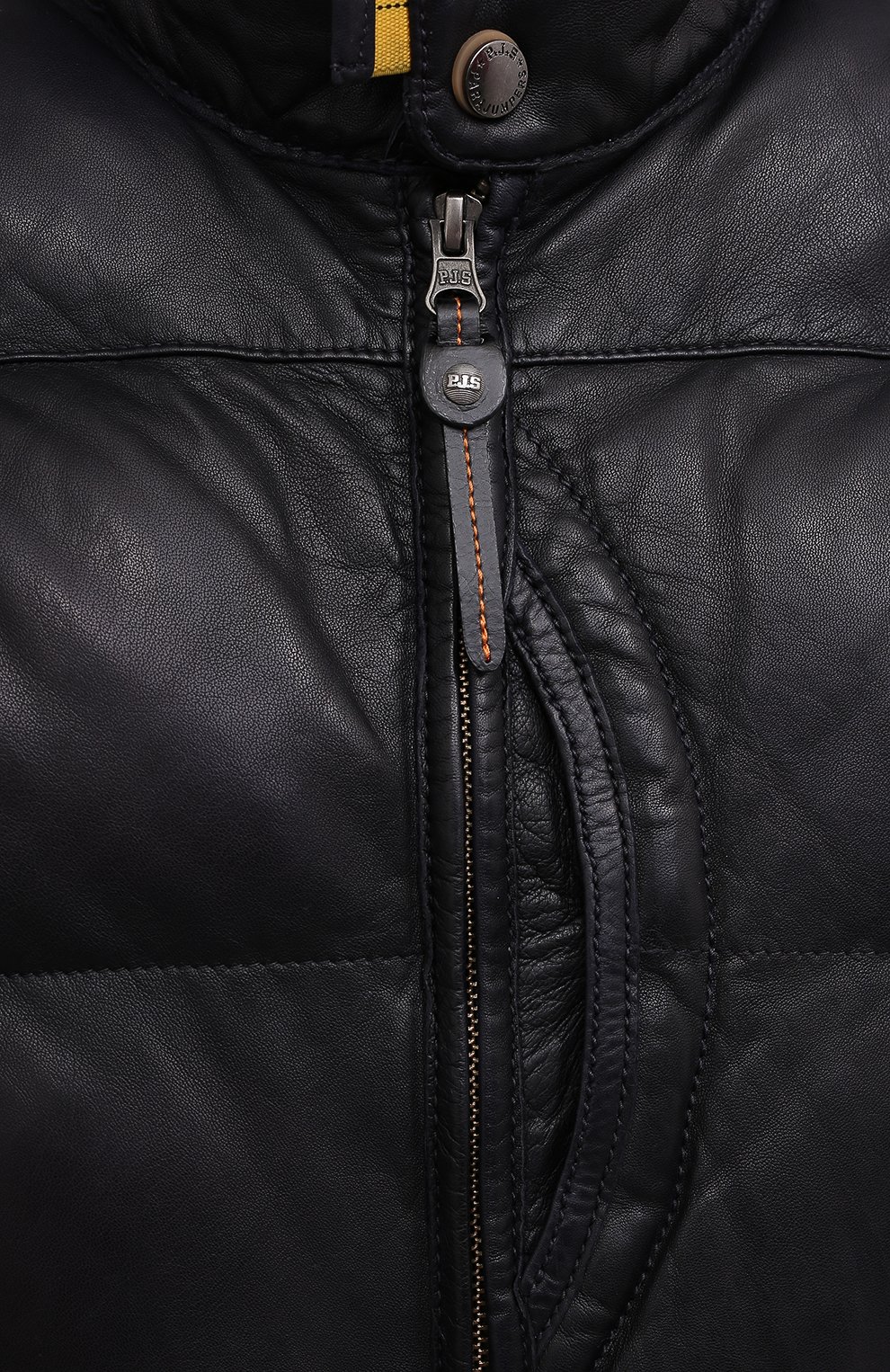 Кожаный утепленный бомбер PARAJUMPERS, арт. LE03/ALF, фото 5